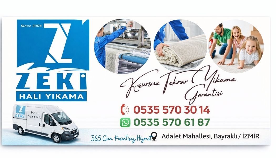 Bayraklı Adalet Mahallesi Halı Yıkama