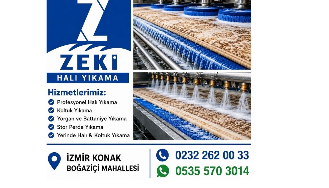 Konak Boğaziçi Mahallesi Halı Yıkama Fiyatları