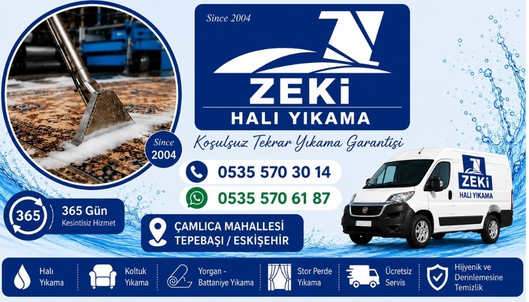 Tepebaşı Çamlıca Mahallesi Halı Yıkama Rehberi 2026