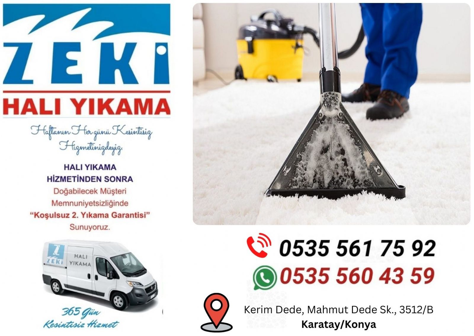 İstiklal Mahallesi Halı Yıkama Fiyatları