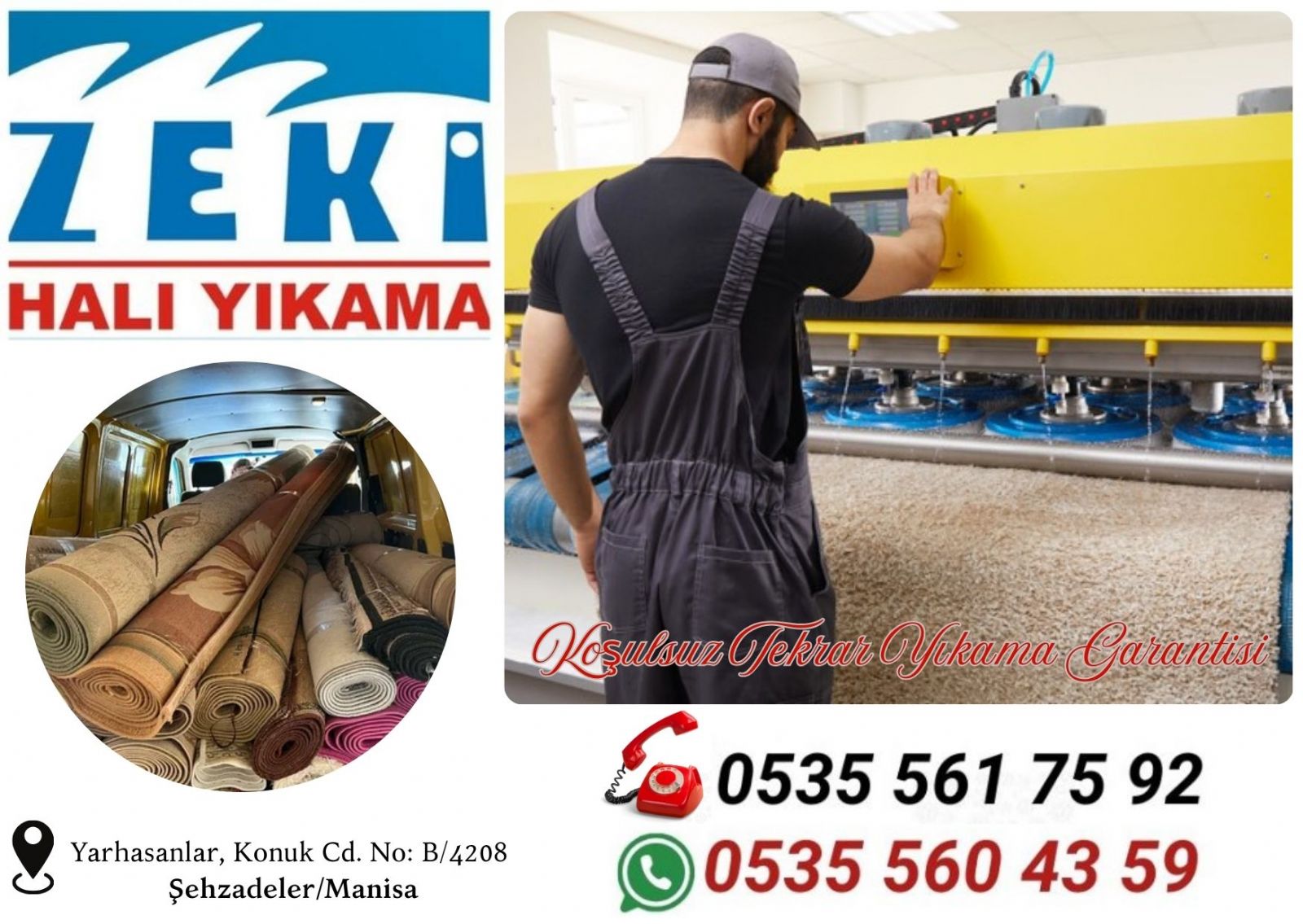Şehitler Mahallesi Halı Yıkama Fiyatları