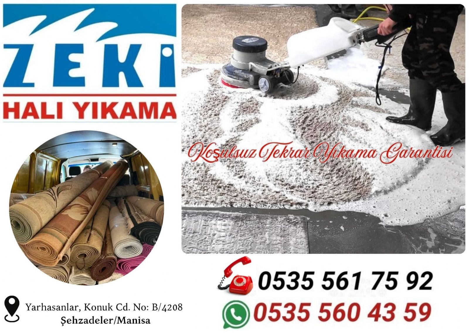Yarhasanlar Mahallesi Halı Yıkama Fiyatları