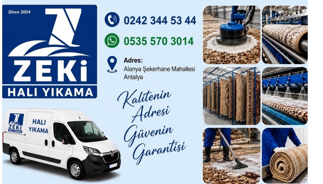 Alanya Şekerhane Mahallesi Halı Yıkama Rehberi 2026