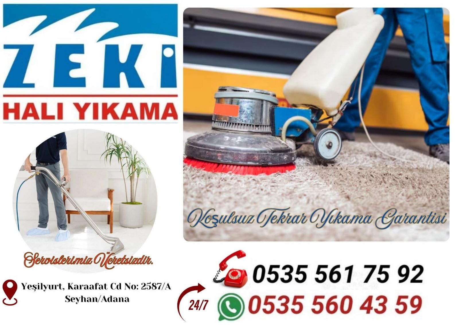 Akkapı Mahallesi Halı Yıkama Fiyatları