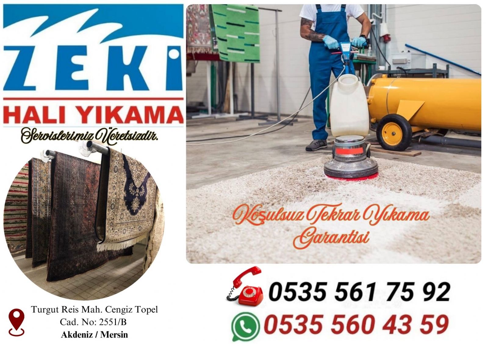 Akdeniz Halı Yıkama Fiyatları