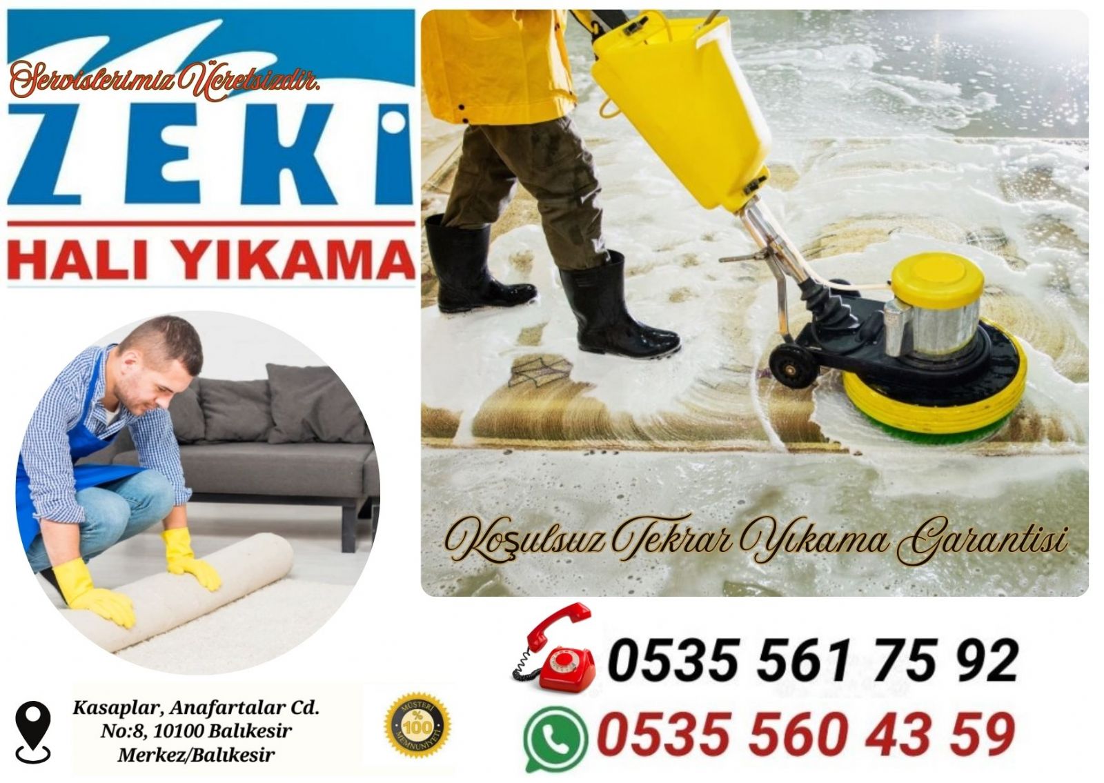Balıkesir Halı Yıkama Fiyatları