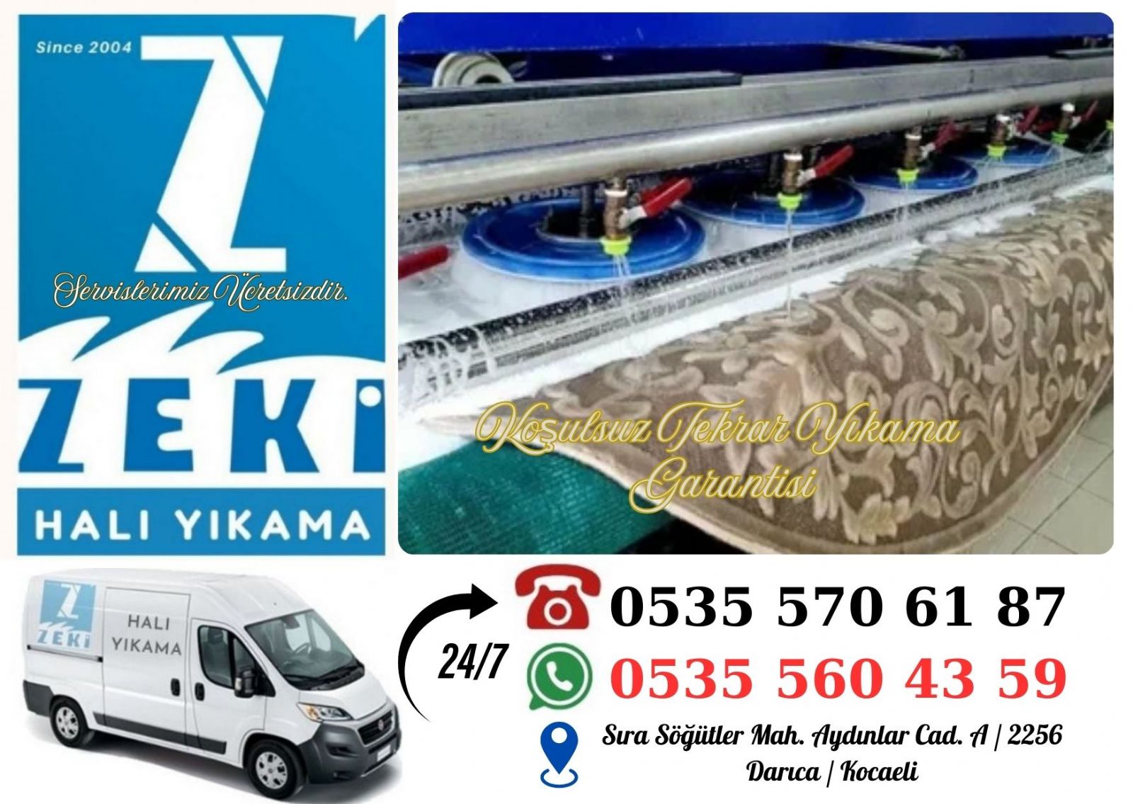 Darıca  Halı Yıkama Fiyatları