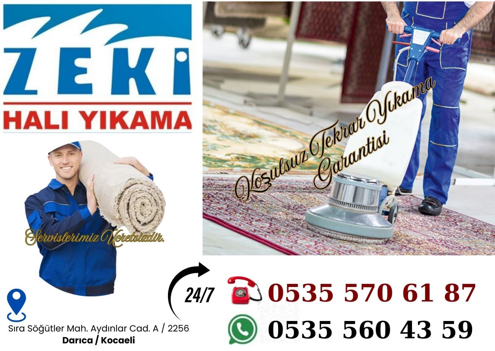 Abdi İpekçi Mahallesi Halı Yıkama Fiyatları 