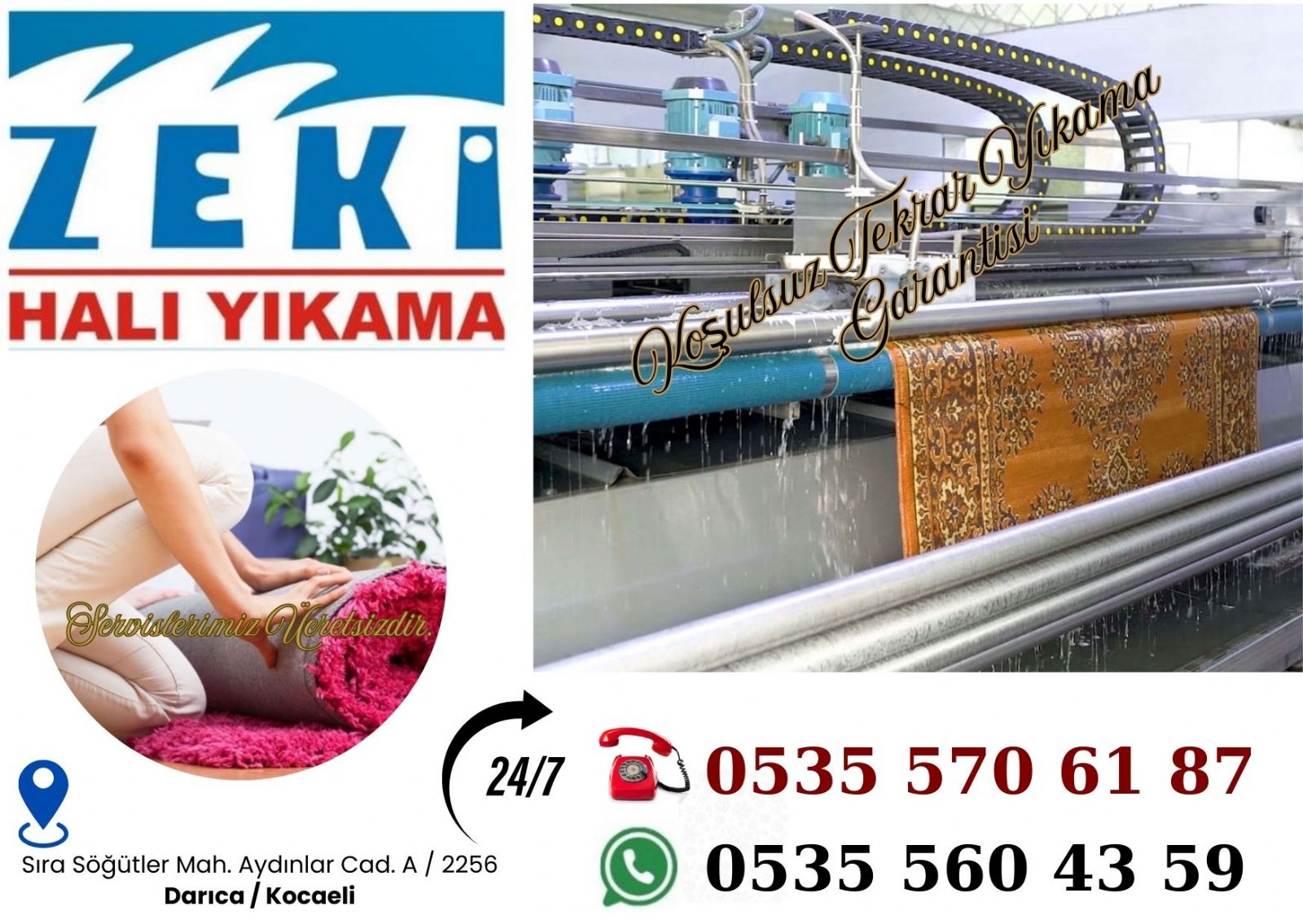 Darıca Osmangazi Mahallesi Halı Yıkama Fiyatları
