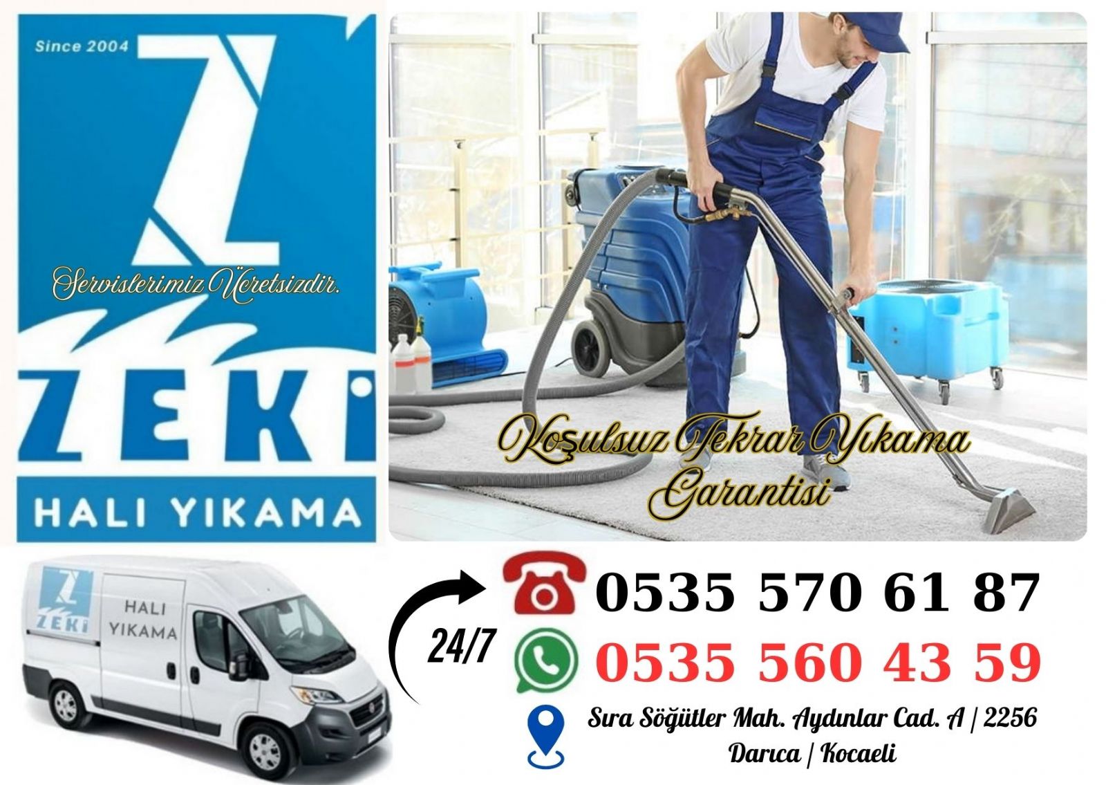 Darıca Kazımkarabekir Mahallesi Halı Yıkama Fiyatları