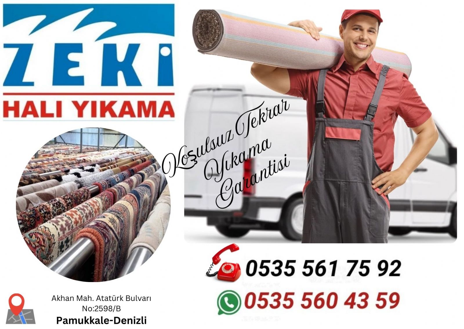 Denizli Fatih Halı Yıkama Fiyatları