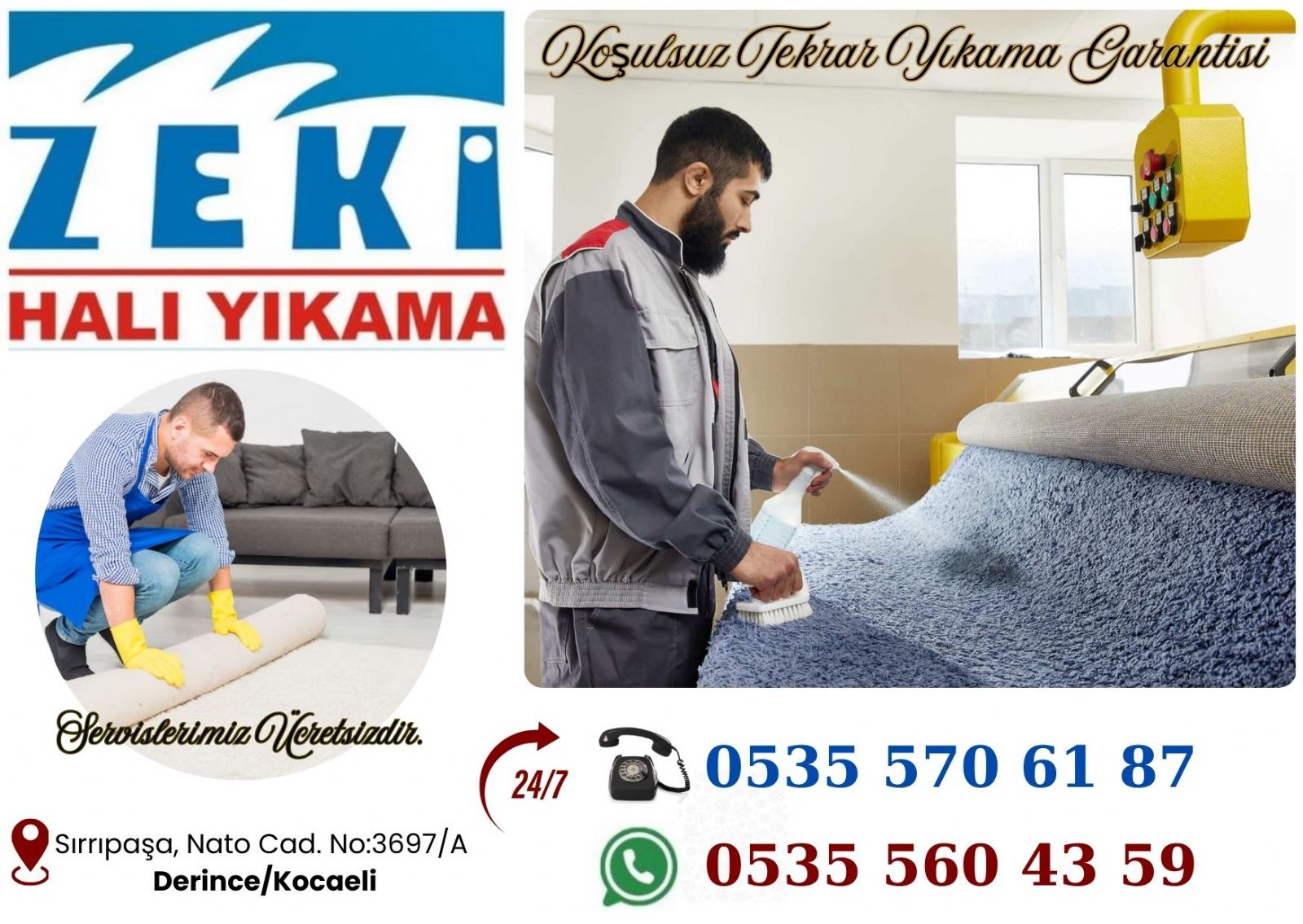 Sırrıpaşa Mahallesi Halı Yıkama Fiyatları