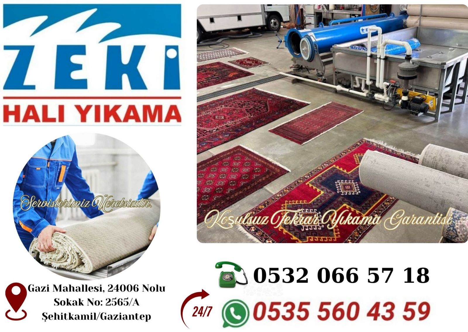 Seyrantepe Mahallesi Halı Yıkama Fiyatları