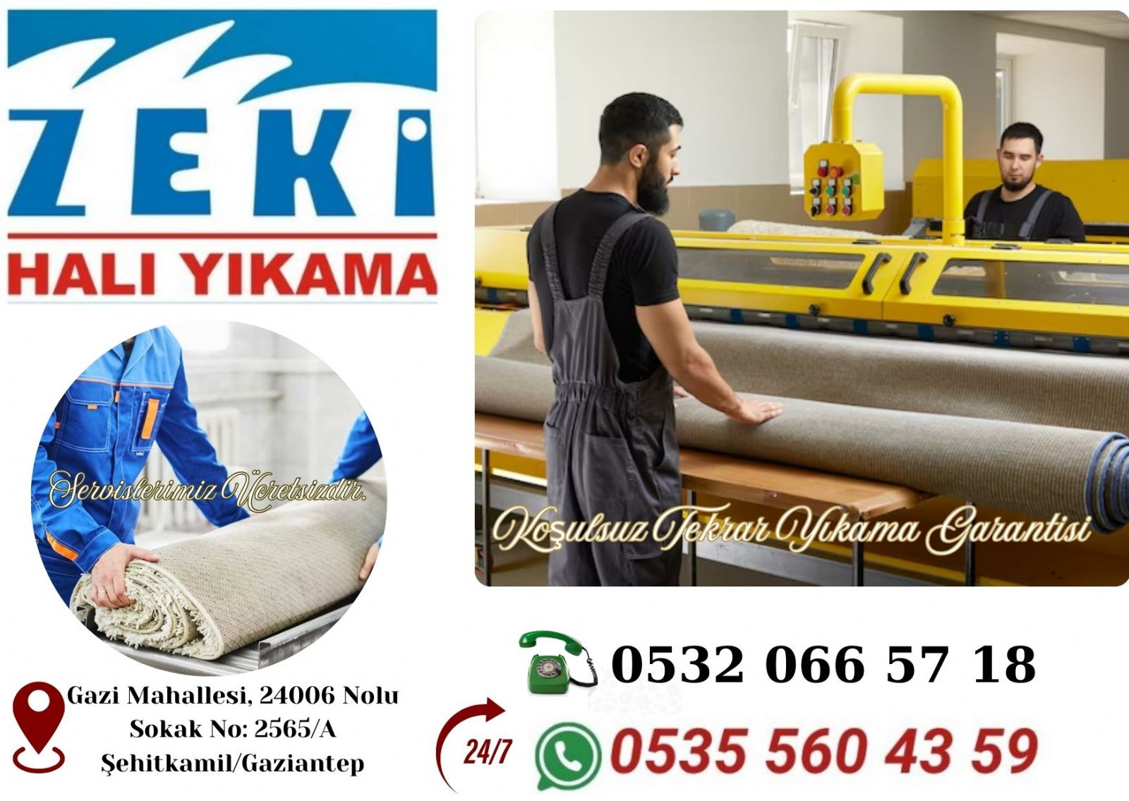 Gaziantep Halı Yıkama Fiyatları