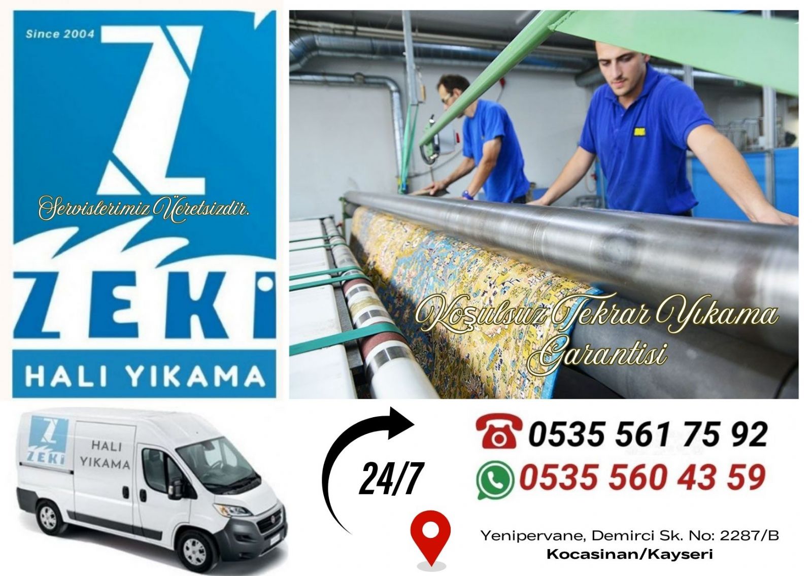 Fevzi Çakmak Mahallesi Halı Yıkama Fiyatları