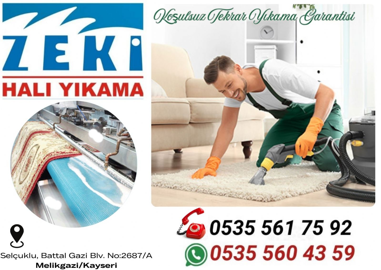 Selçuklu Mahallesi Halı Yıkama Fiyatları