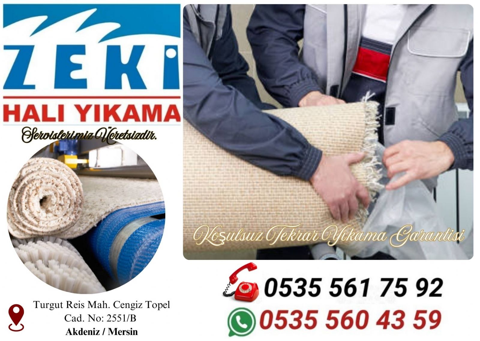 Çilek Mahallesi Halı Yıkama Fiyatları