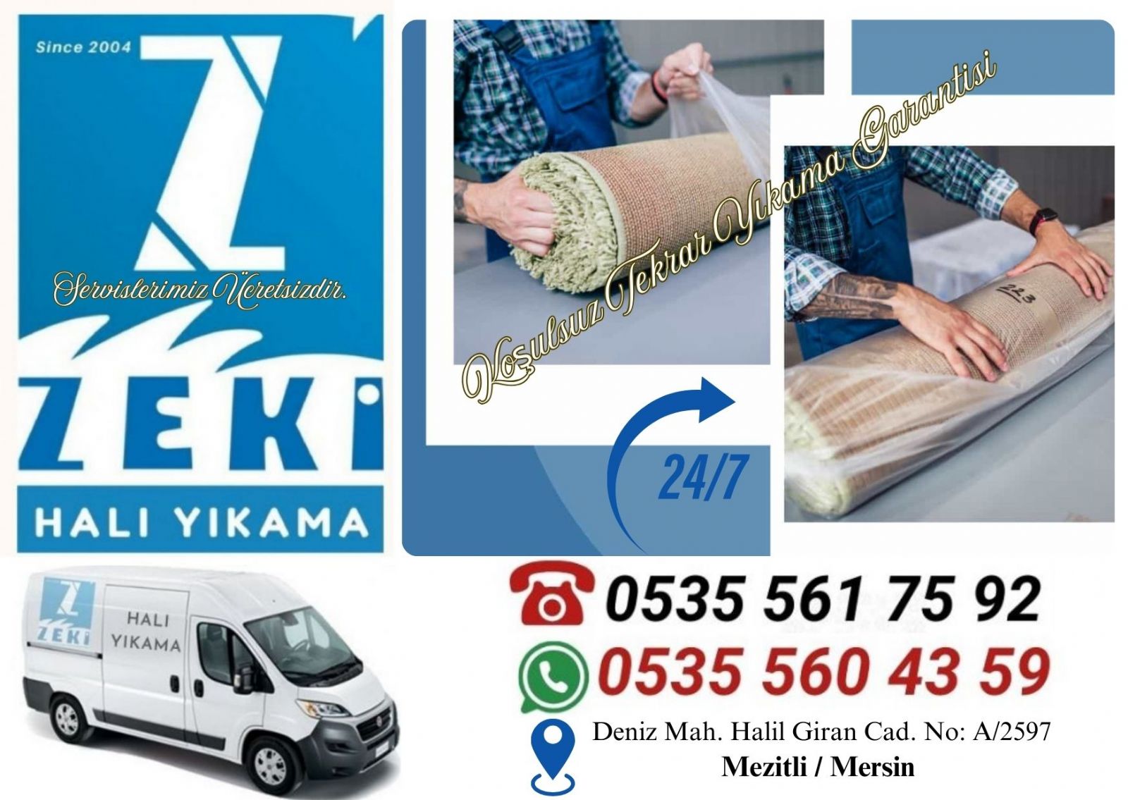 Akdeniz Mahallesi Halı Yıkama Fiyatları