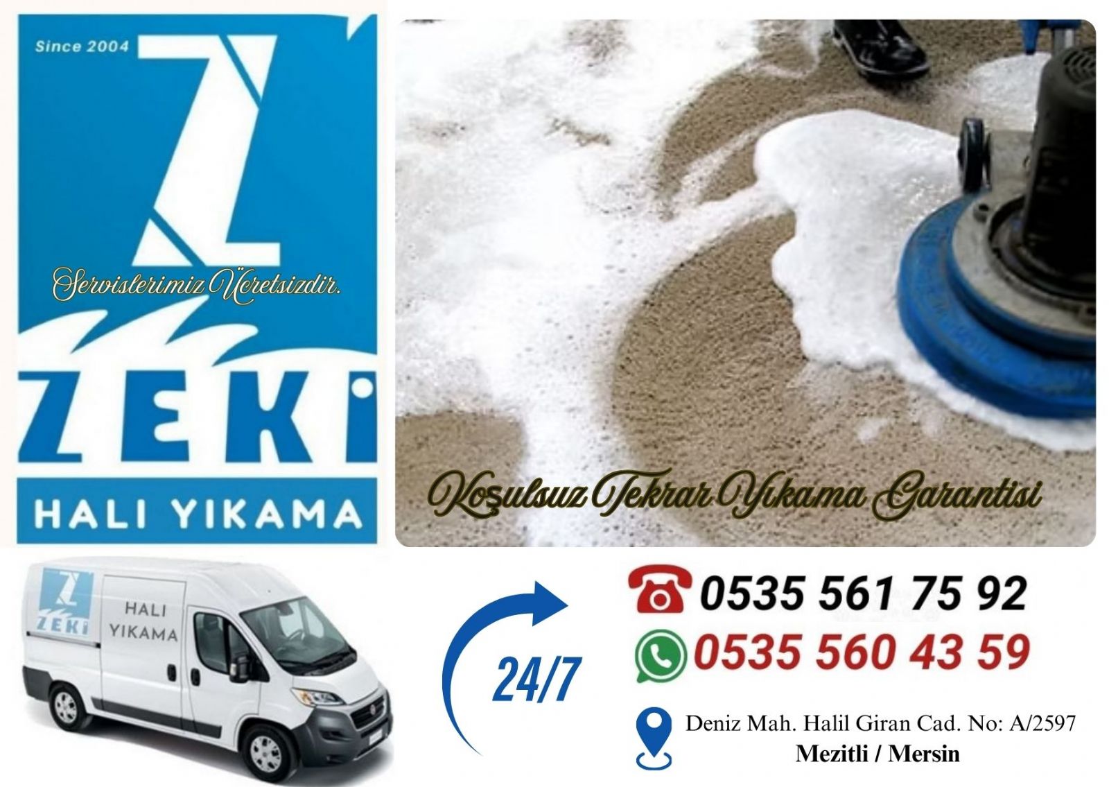Mezitli Halı Yıkama Fiyatları