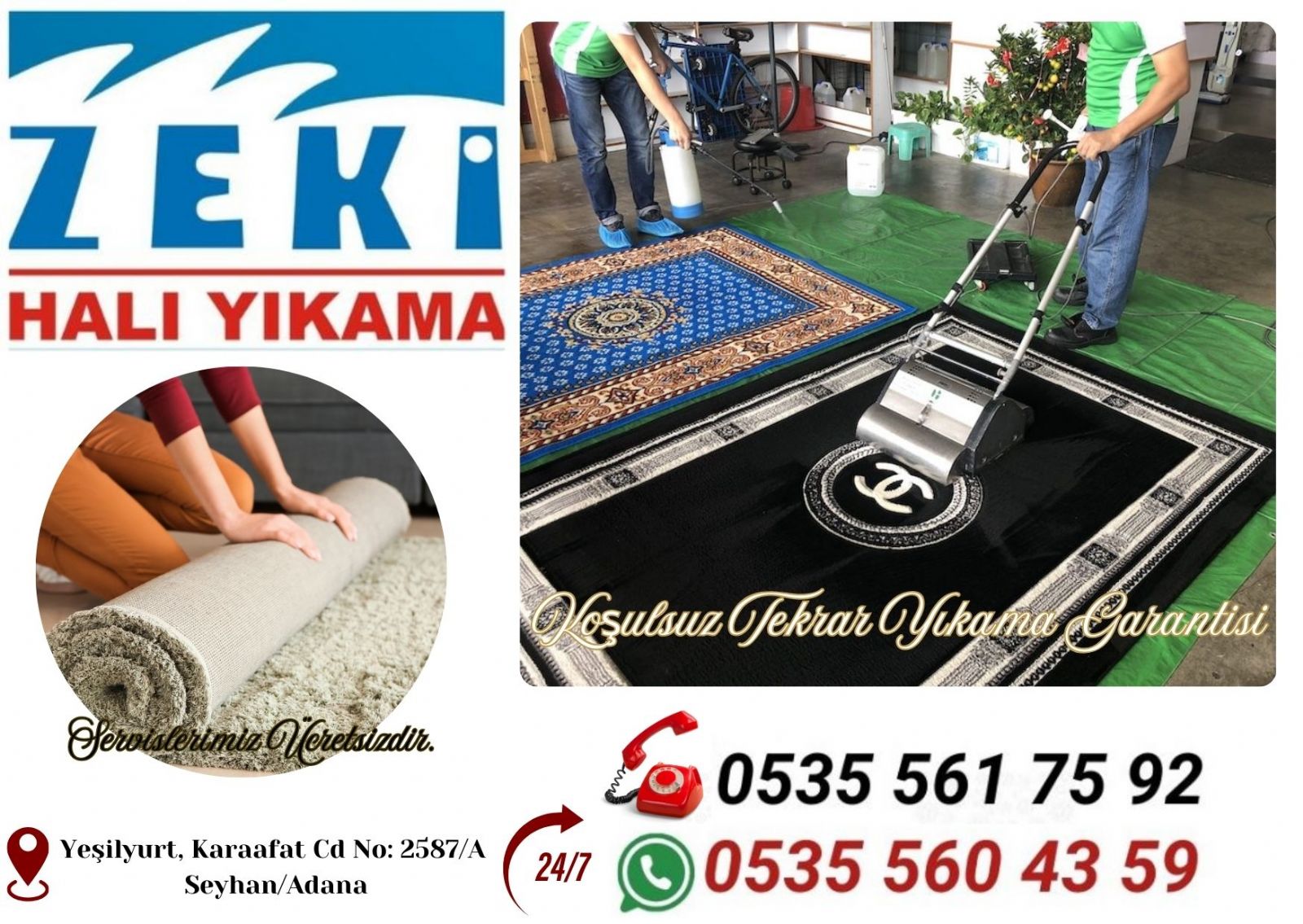 Cemalpaşa Mahallesi Halı Yıkama Fiyatları