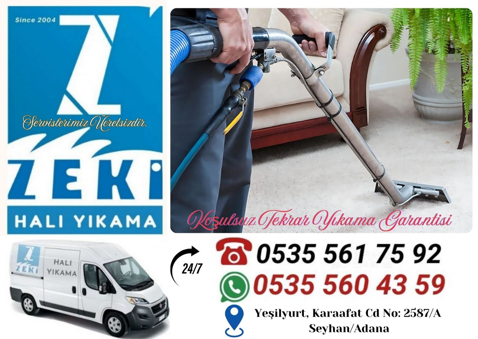 Adana Aydınlar Mahallesi Halı Yıkama Fiyatları