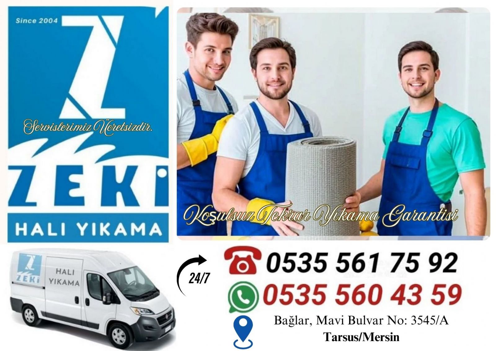 Yeni Mahallesi Halı Yıkama Fiyatları