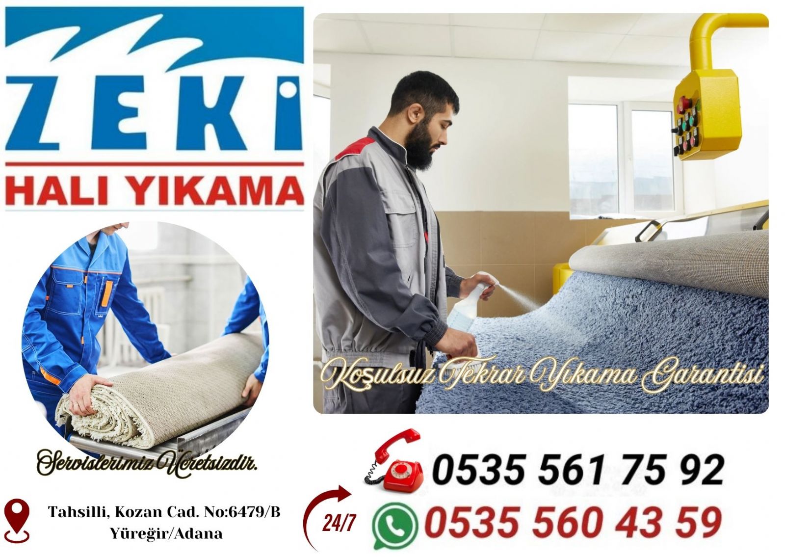 Adana Levent Mahallesi Halı Yıkama Fiyatları