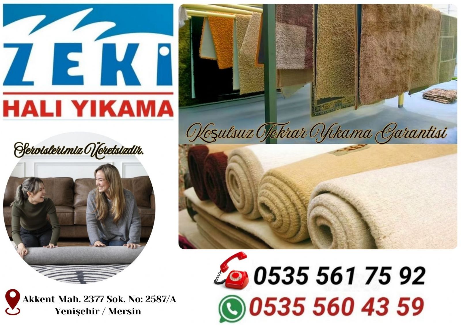Akkent Mahallesi Halı Yıkama Fiyatları