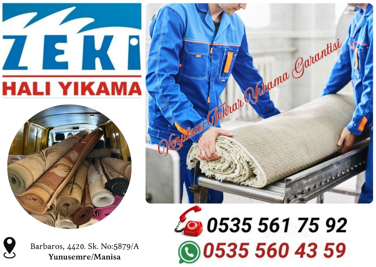 Tevfikiye Mahallesi Halı Yıkama Fiyatları