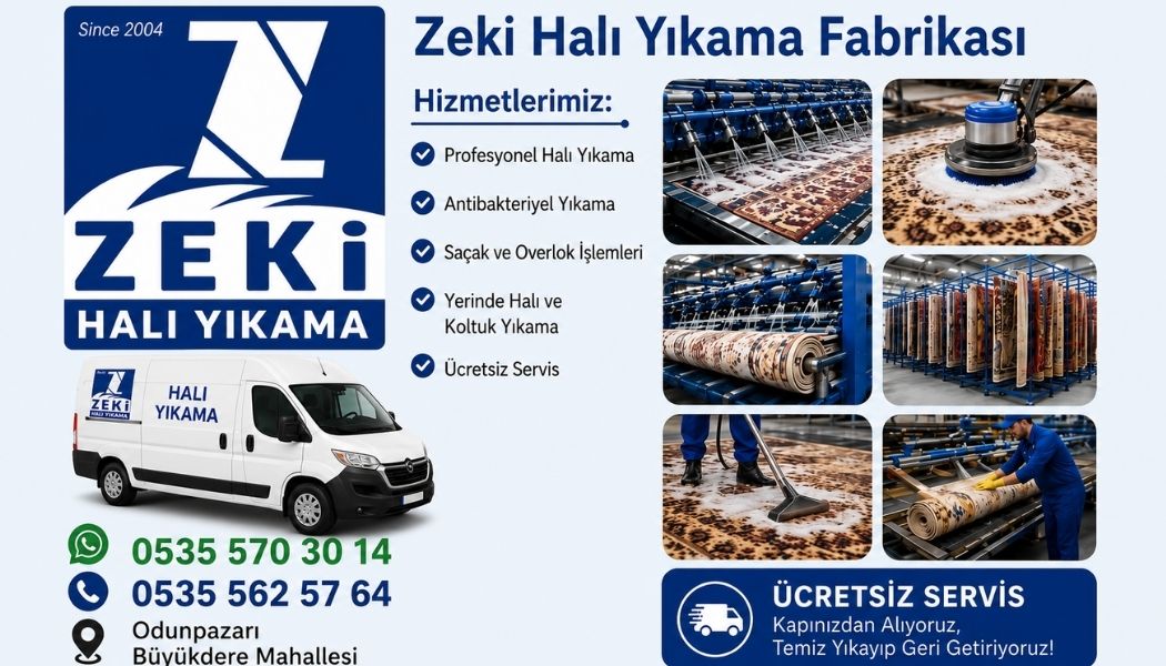 Odunpazarı Büyükdere Mahallesi Halı Yıkama Rehberi 2026