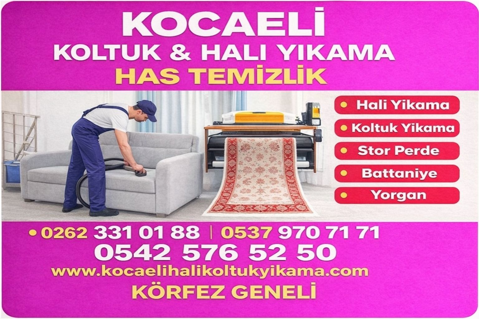 körfez halı yıkama
