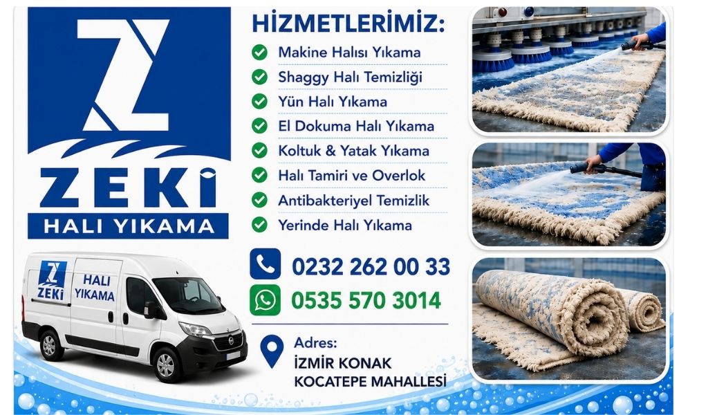 Konak Kocatepe Mahallesi'nde Profesyonel Halı Yıkama Hizmeti