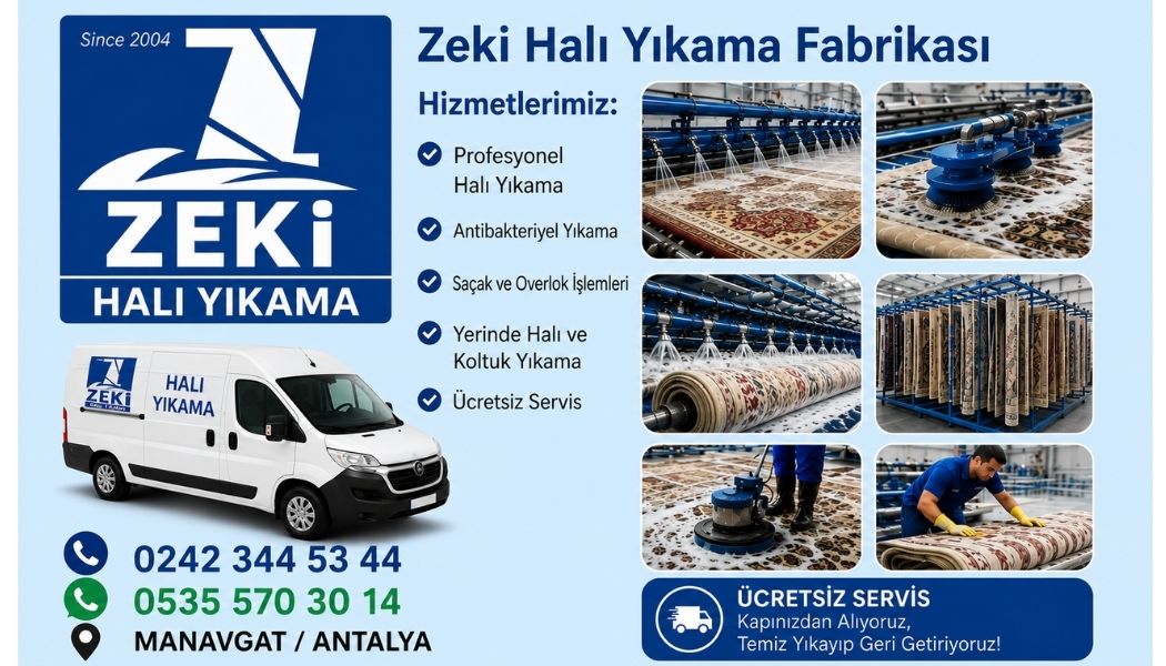 Manavgat Halı Yıkama Rehberi 2026