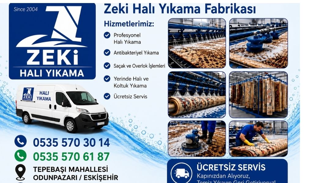 Odunpazarı Tepebaşı Mahallesi Halı Yıkama Rehberi 2026