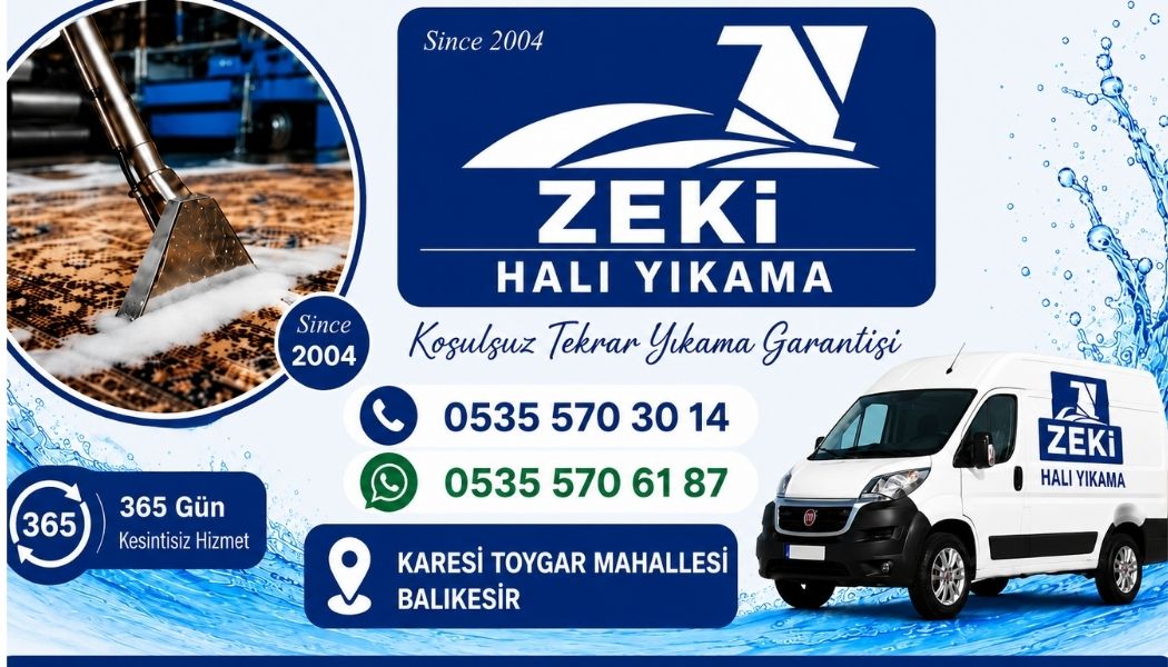 Karesi Toygar Mahallesi Halı Yıkama: Hijyen ve Konforun Buluşma Noktası