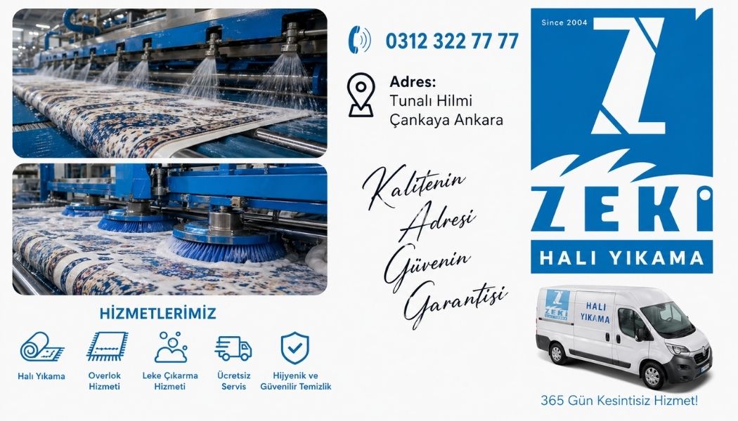 Tunalı Hilmi Halı Yıkama Fiyatları